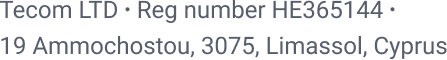 Company address